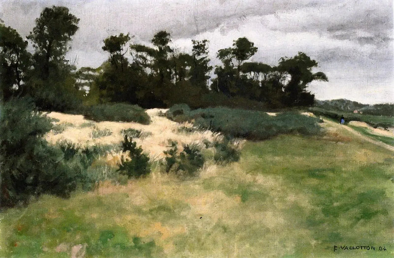 Graue Zeiten, Varengeville - Félix Vallotton