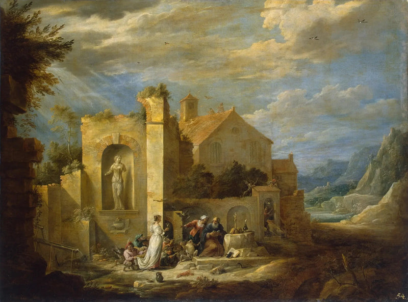 Versuchung des heiligen Antonius - David Teniers der Jüngere