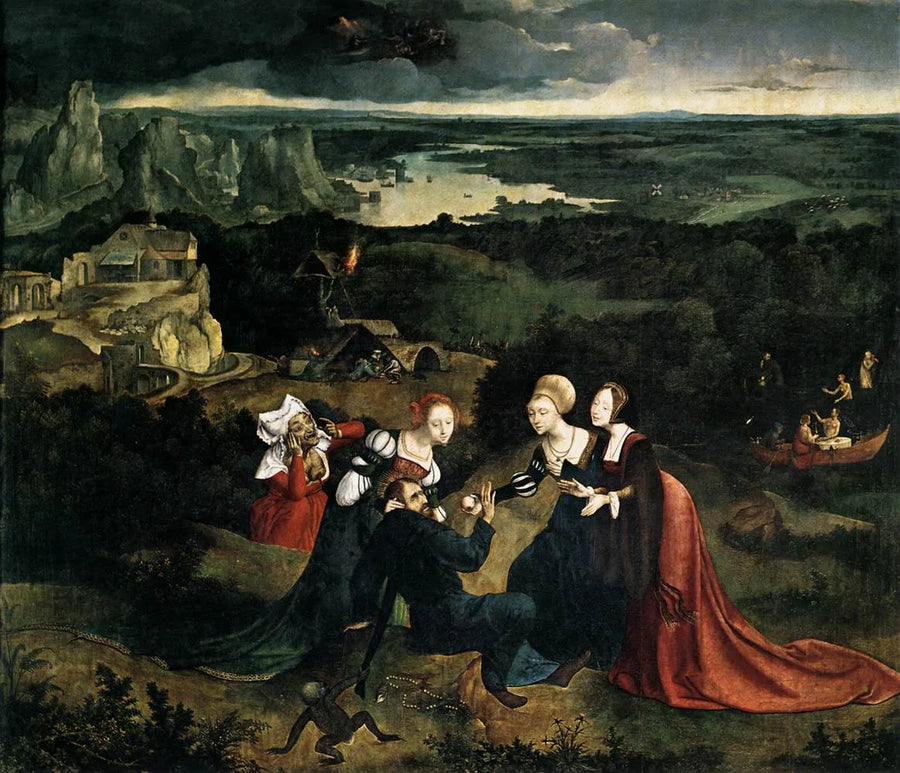 Versuchung des heiligen Antonius - Quentin Metsys