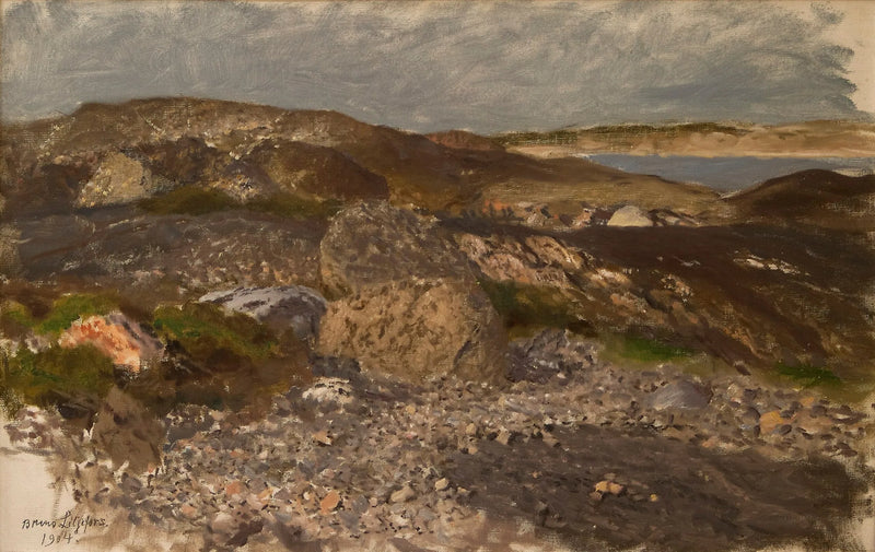 Felsiges Gelände – Bruno Liljefors