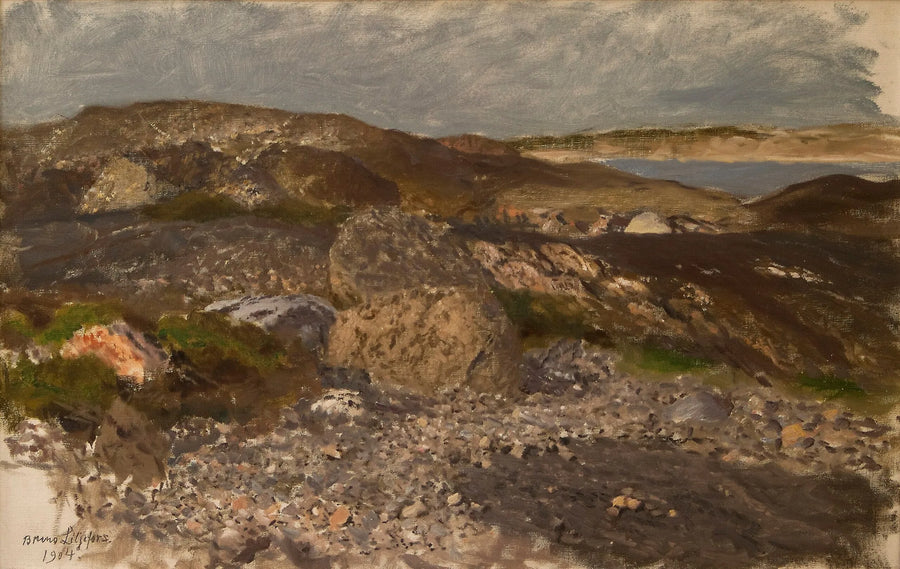 Felsiges Gelände – Bruno Liljefors
