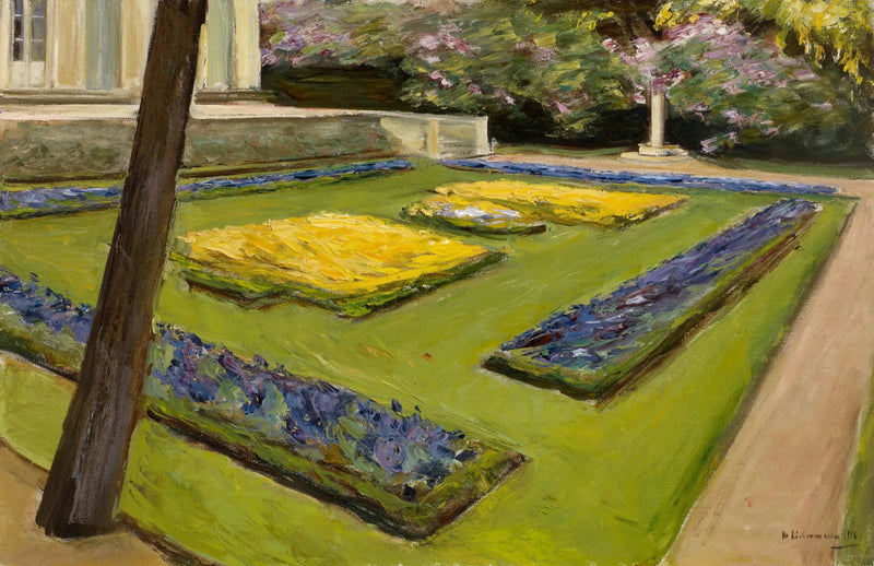Terrasse im Garten nahe dem Wannsee nach Nordwesten - Max Liebermann