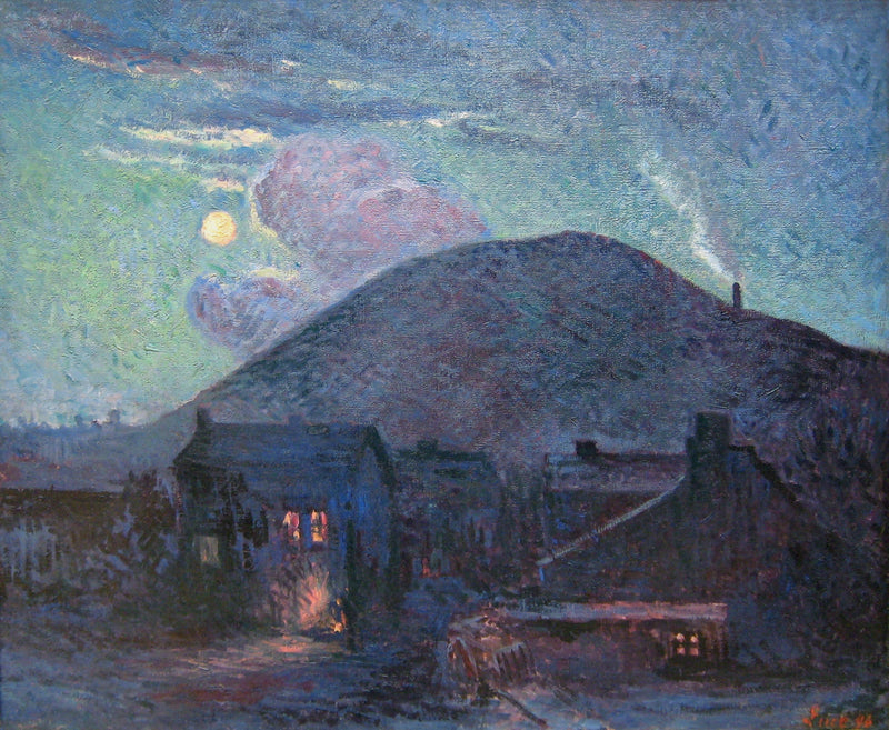 Kohlebergwerk - Maximilien Luce
