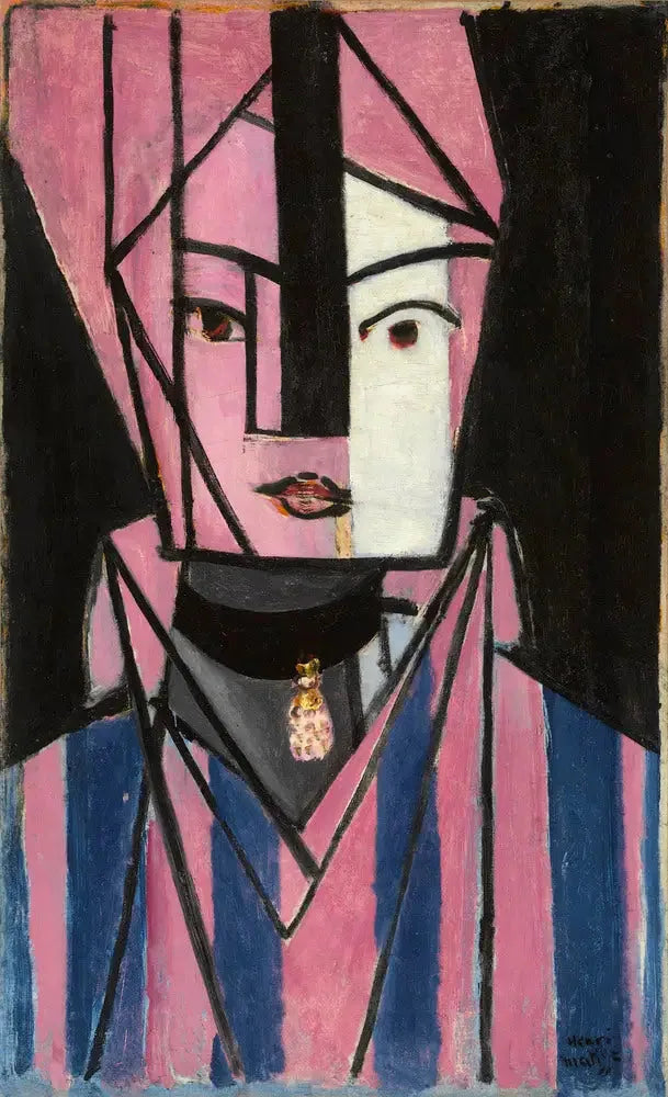 Weißer und rosa Kopf - Henri Matisse