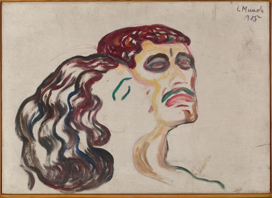 Kopf an Kopf - Edvard Munch