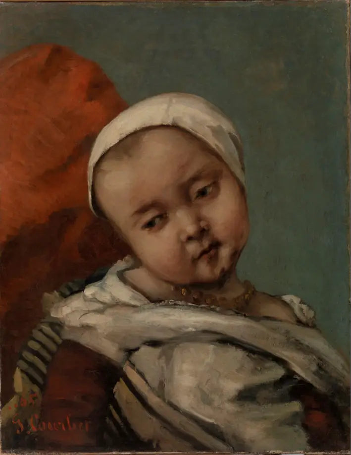 Kinderkopf - Gustave Courbet