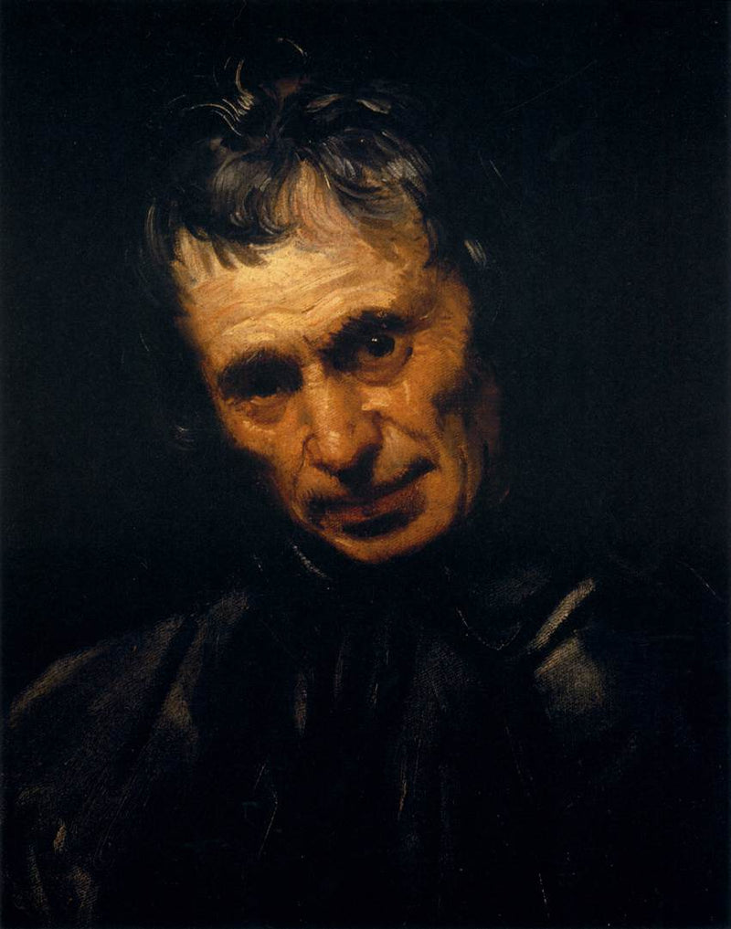 Männerkopf - Annibale Carracci