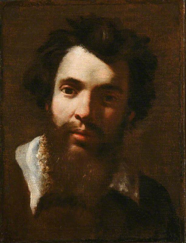 Bartkopf eines Mannes - Simon Vouet
