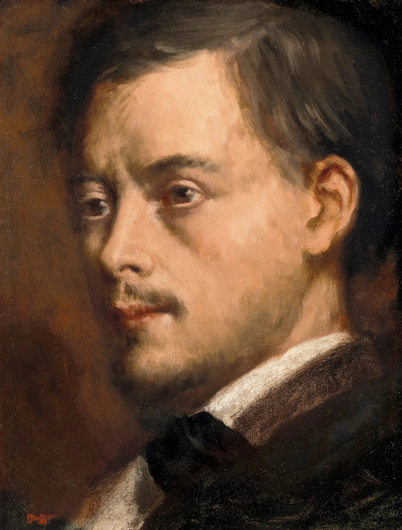 Kopf eines Mannes - Edgar Degas