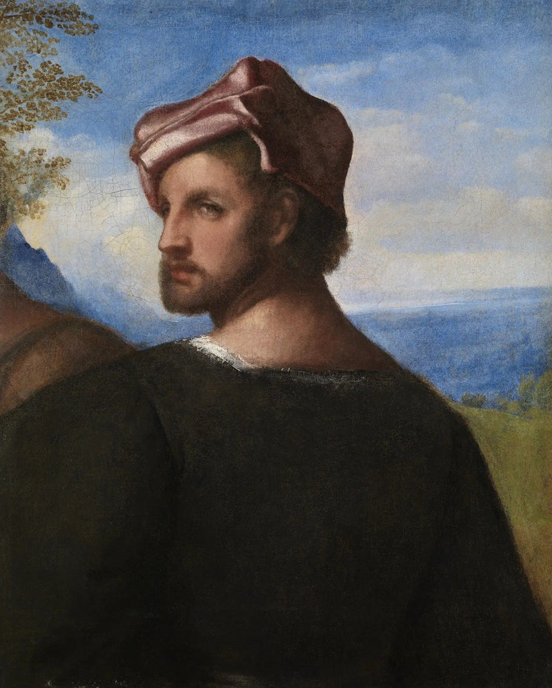 Kopf eines Mannes - Titian