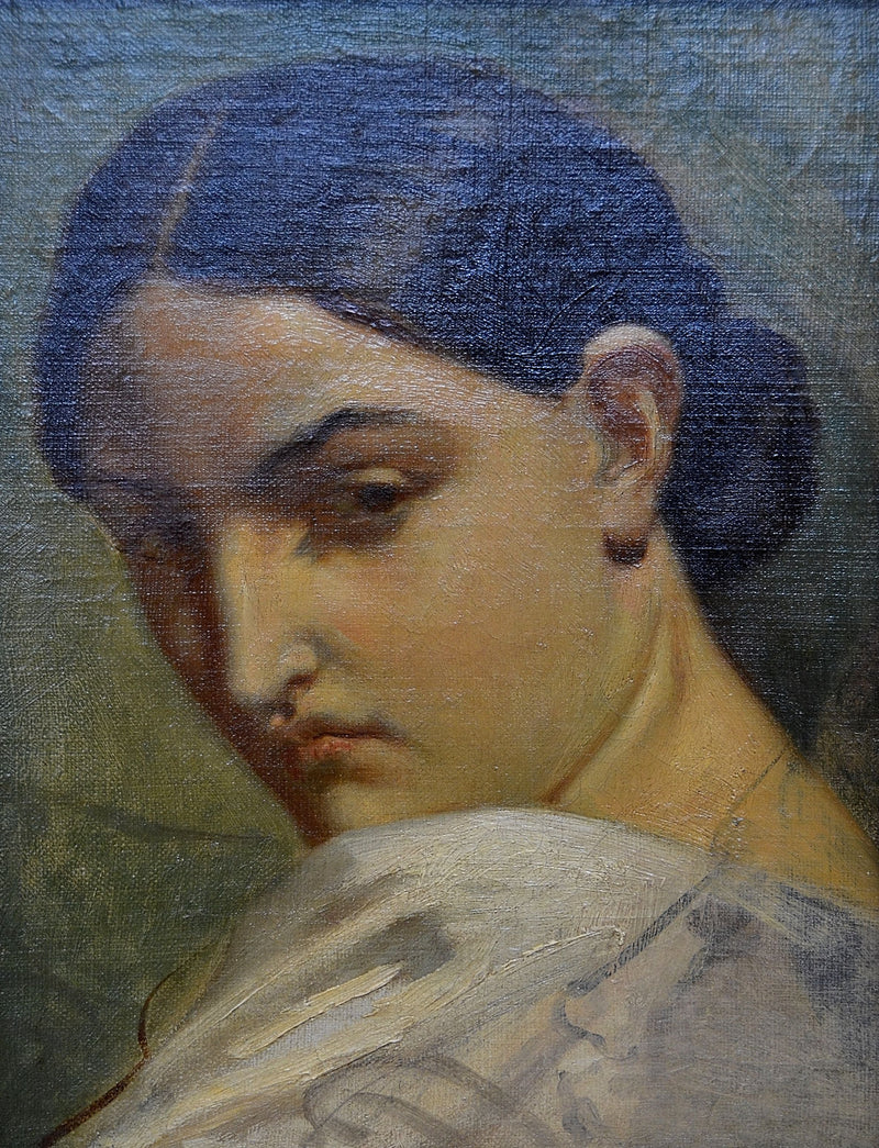 Italienische Kopf - Théodore Chassériau