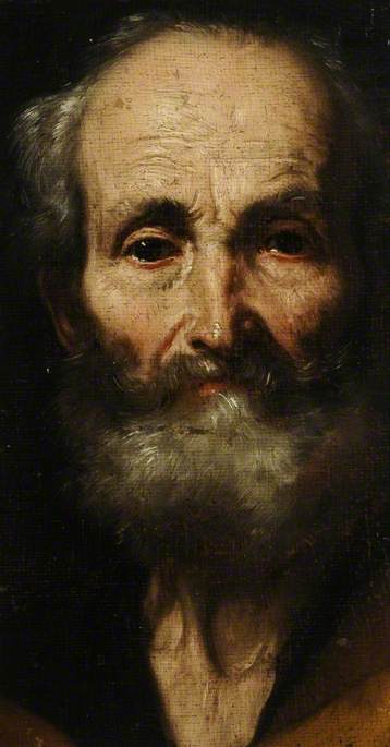 Kopf eines Apostels - Jusepe de Ribera
