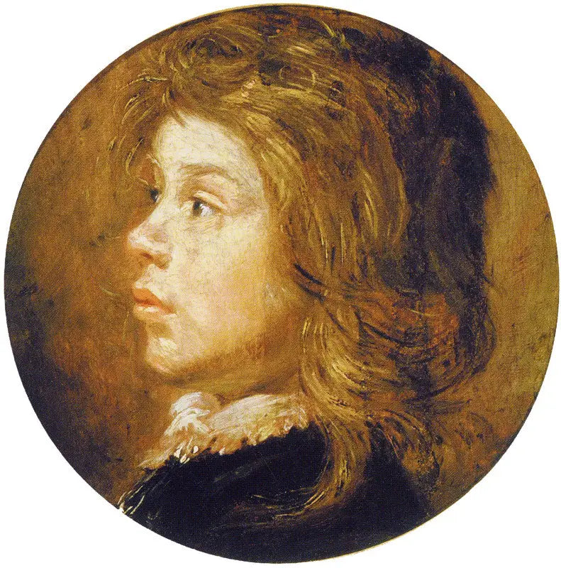 Kopf eines Jungen, der nach links blickt - Frans Hals