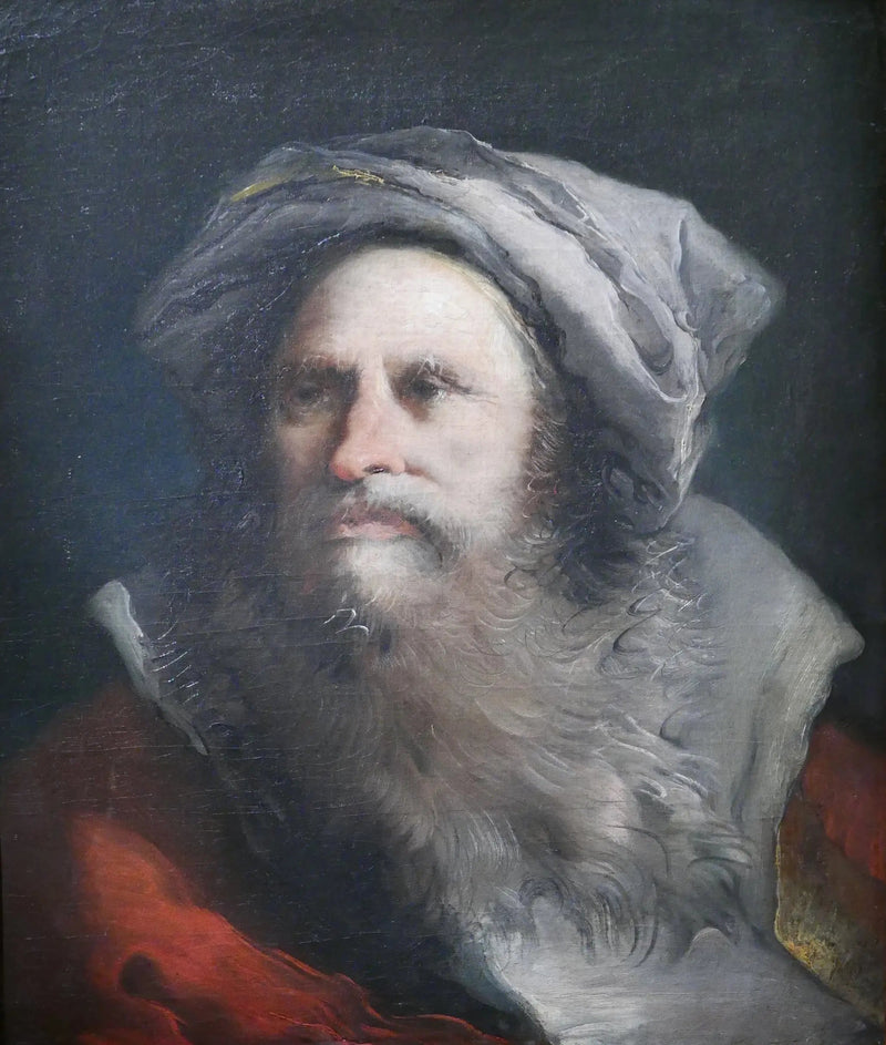 Kopf eines Orientalen mit grauem Bart - Giovanni Battista Tiepolo