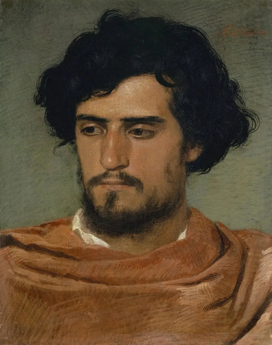 Kopf eines Römern - Arnold Böcklin