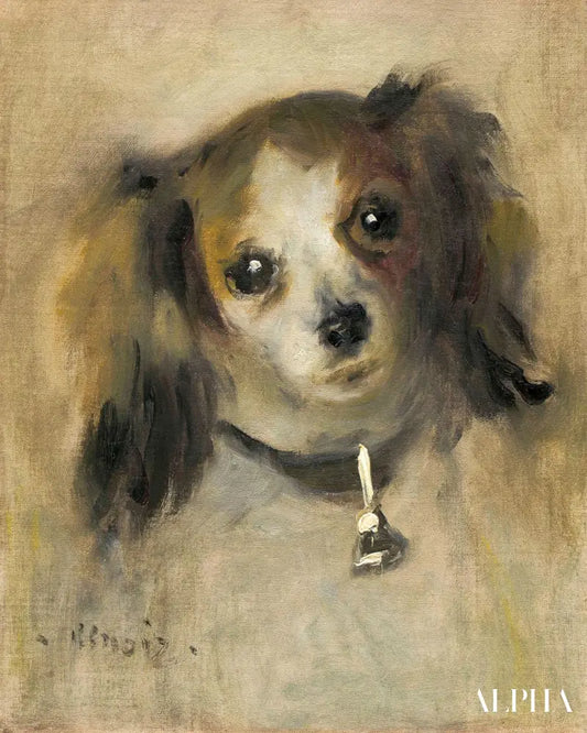 Tête de chien - Pierre-Auguste Renoir - Reproductions de tableaux et peintures haut de gamme