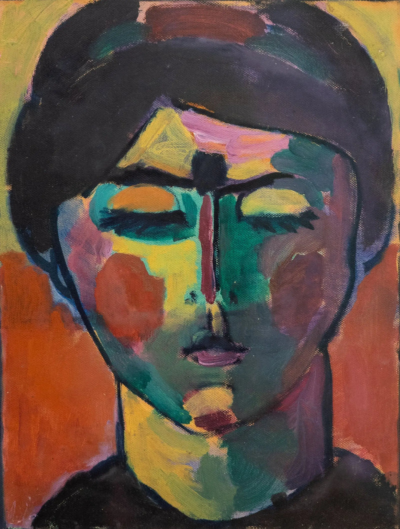 Kopf einer Frau - Alexej von Jawlensky