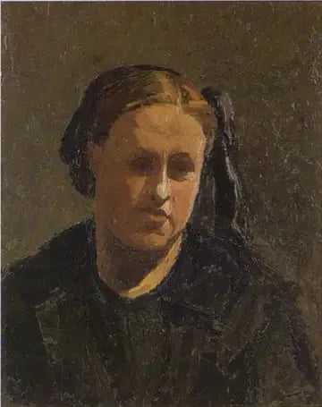 Frauengesicht - Claude Monet