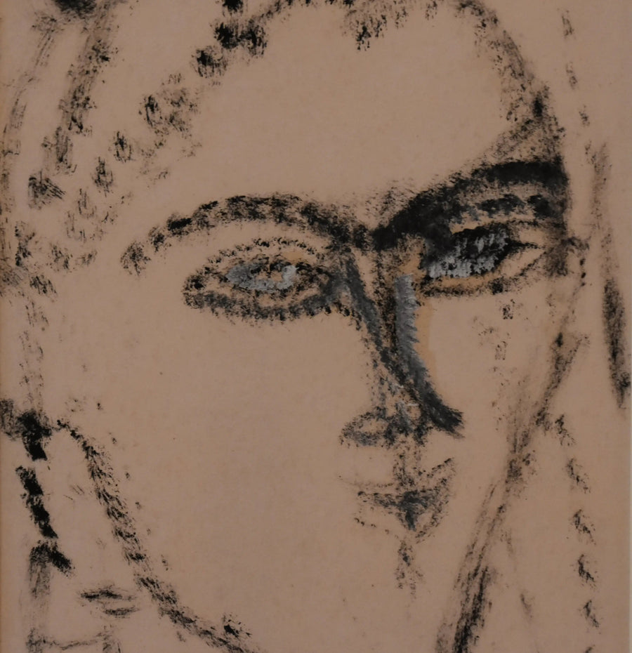 Frauenkopf. Kiki? - Amedeo Modigliani