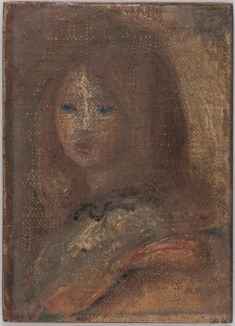 Kopf eines Mädchens - Pierre-Auguste Renoir
