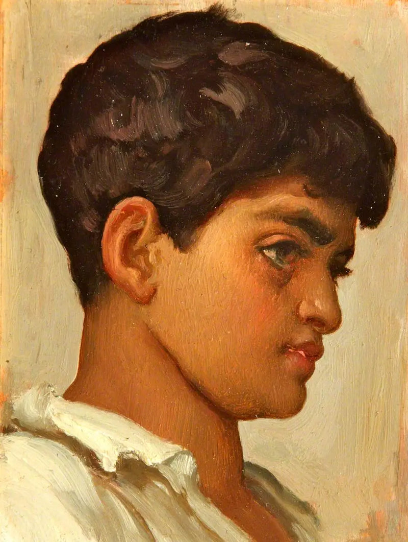Spanisches Jungenporträt - Frederic Leighton