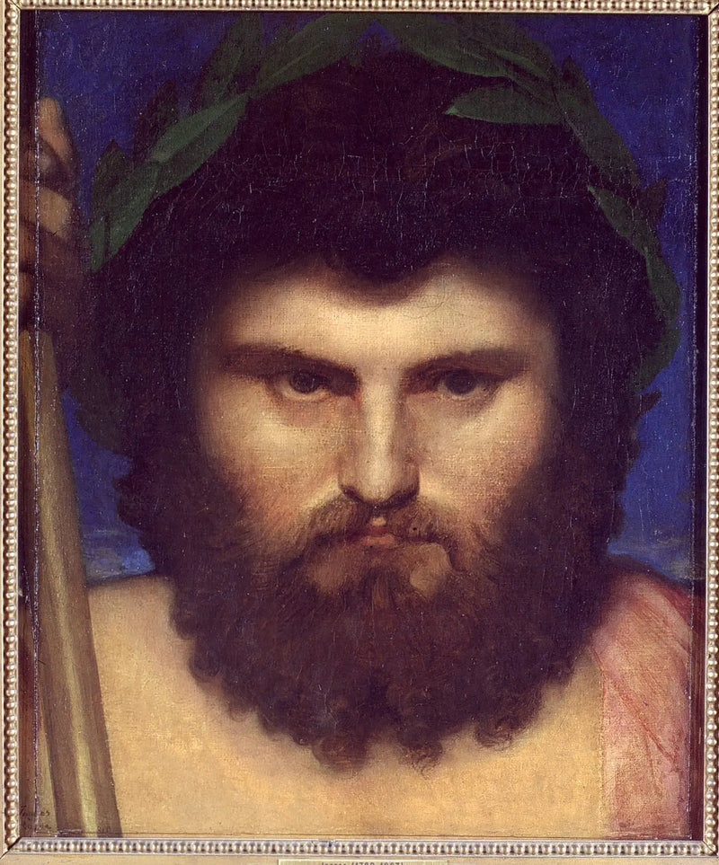 Kopf von Jupiter - Jean-Auguste-Dominique Ingres