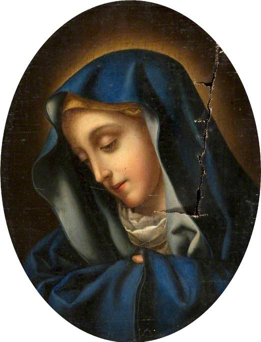 Kopf der Jungfrau - Carlo Dolci