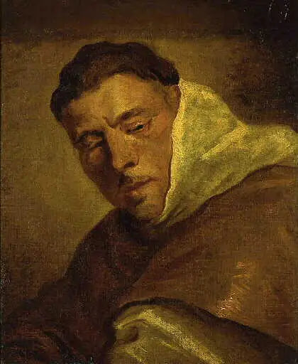 Kopf des Mönchs - Antoine van Dyck