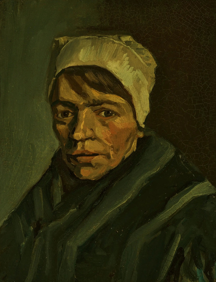 Bäuerin mit weißer Haube - Vincent van Gogh