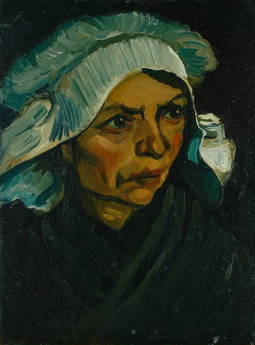 Bäuerin mit weißer Haube - Vincent van Gogh