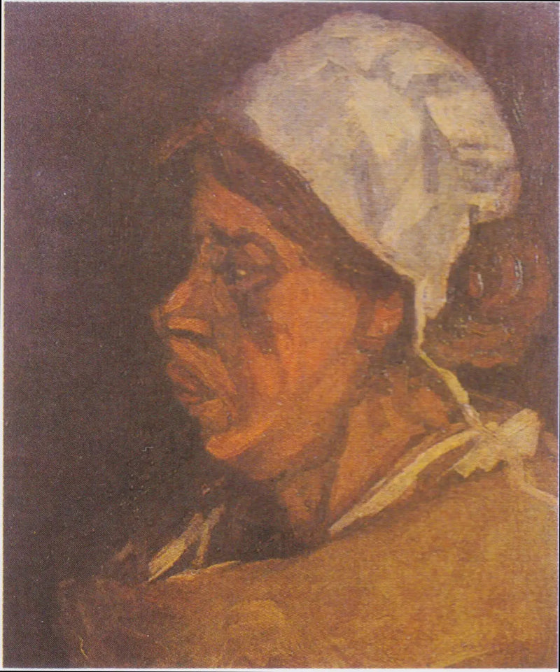 Bäuerin mit weißer Haube - Vincent van Gogh