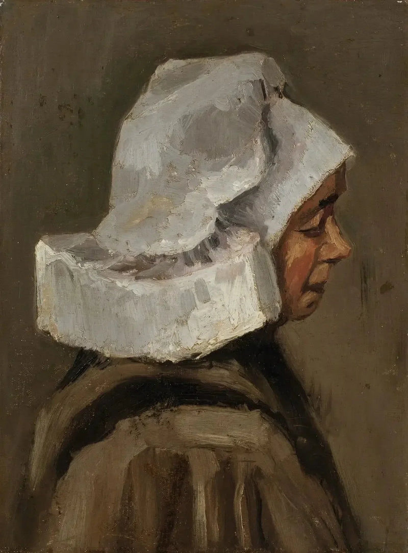 Bäuerin mit weißer Haube - Vincent van Gogh