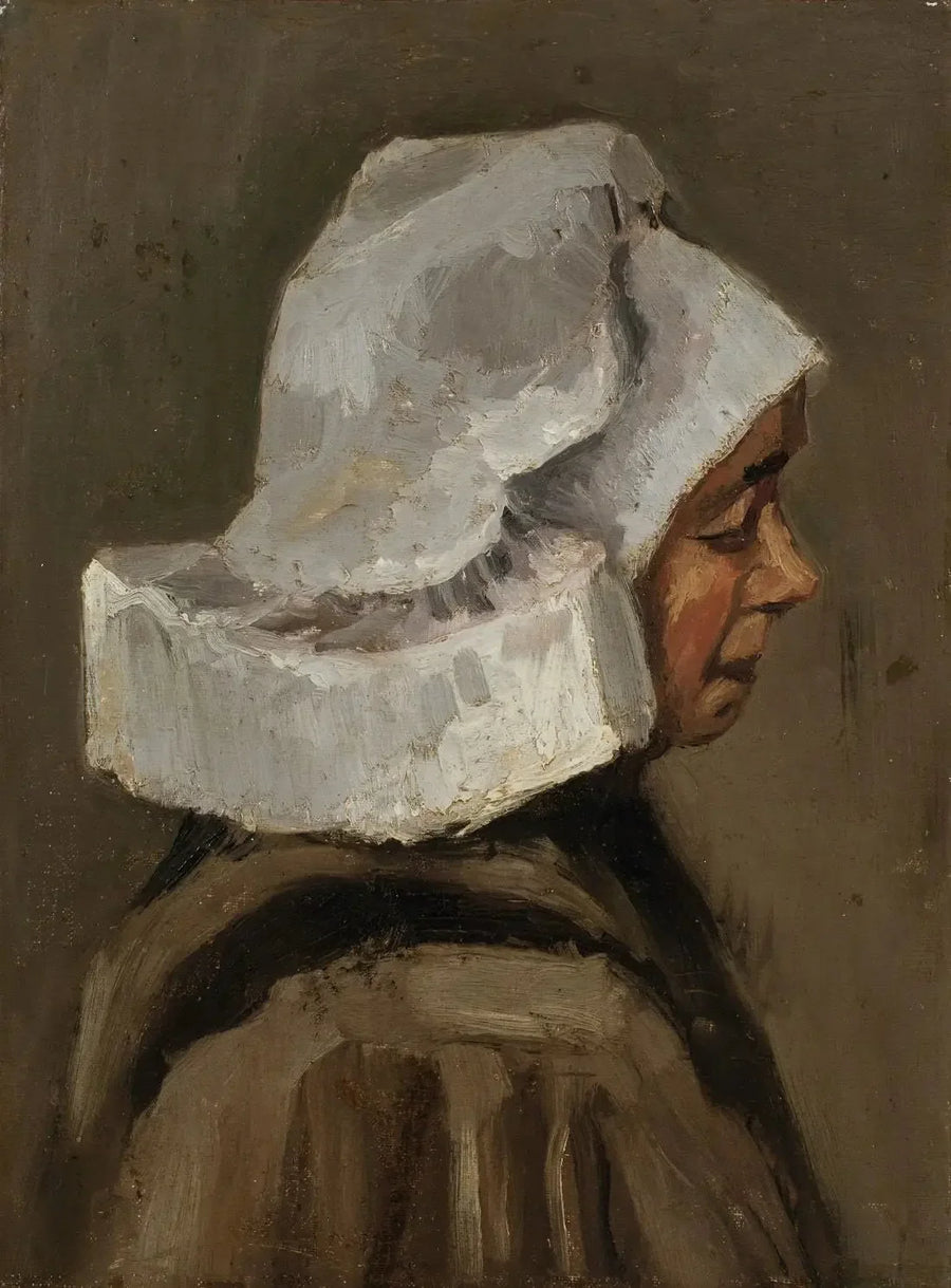 Bäuerin mit weißer Haube - Vincent van Gogh
