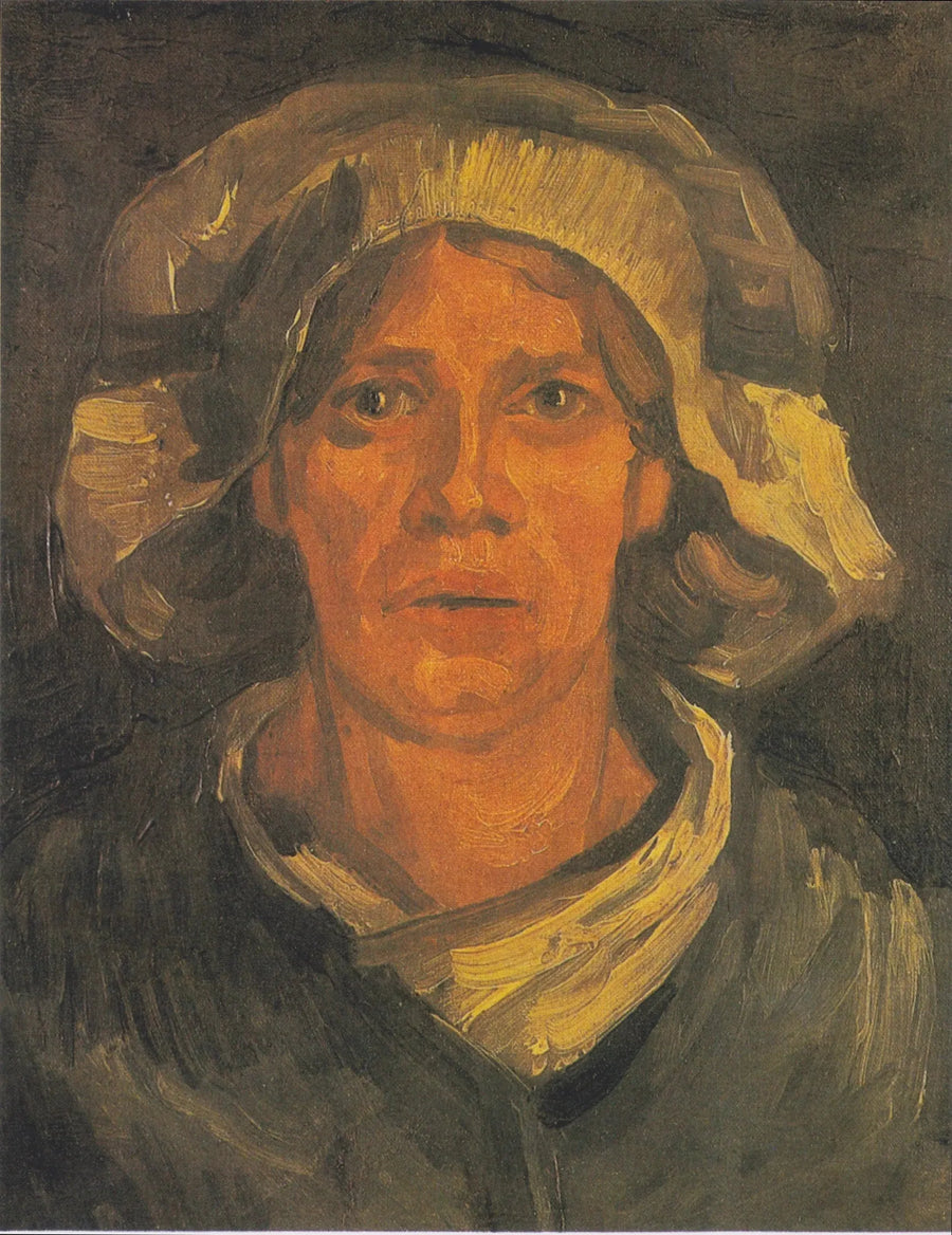 Bäuerin mit weißer Haube - Vincent van Gogh