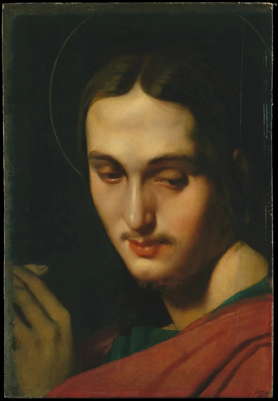 Kopf des heiligen Johannes des Evangelisten - Jean-Auguste-Dominique Ingres