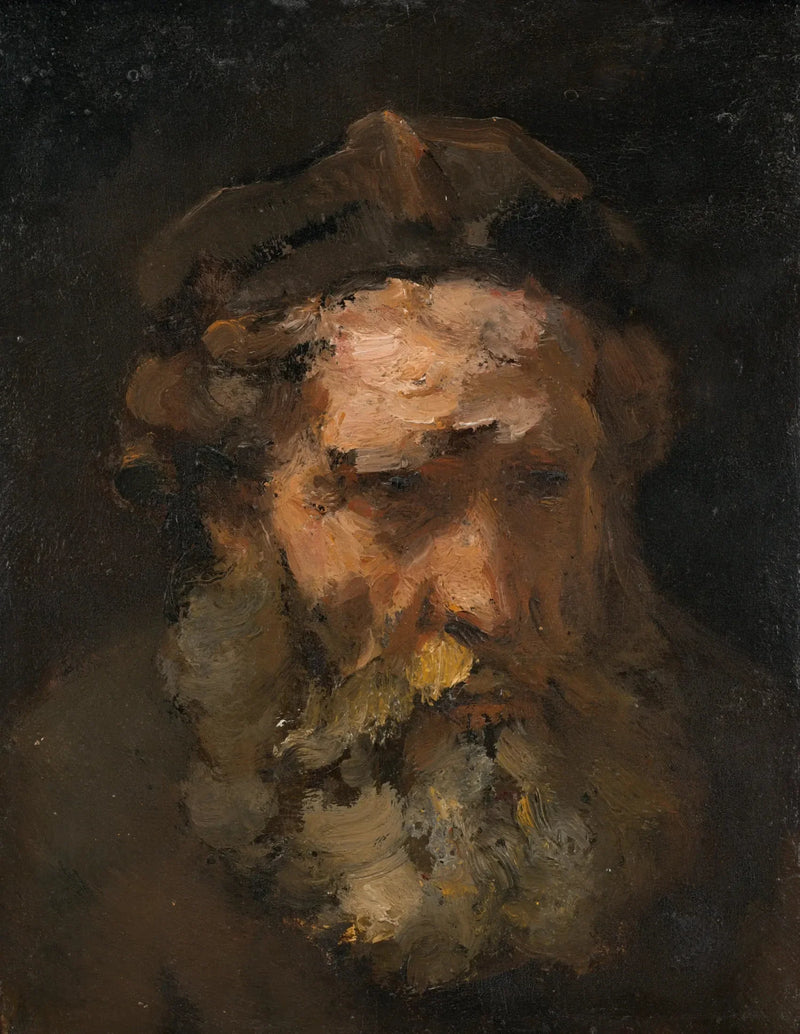 Kopf des Heiligen Matthäus - Rembrandt