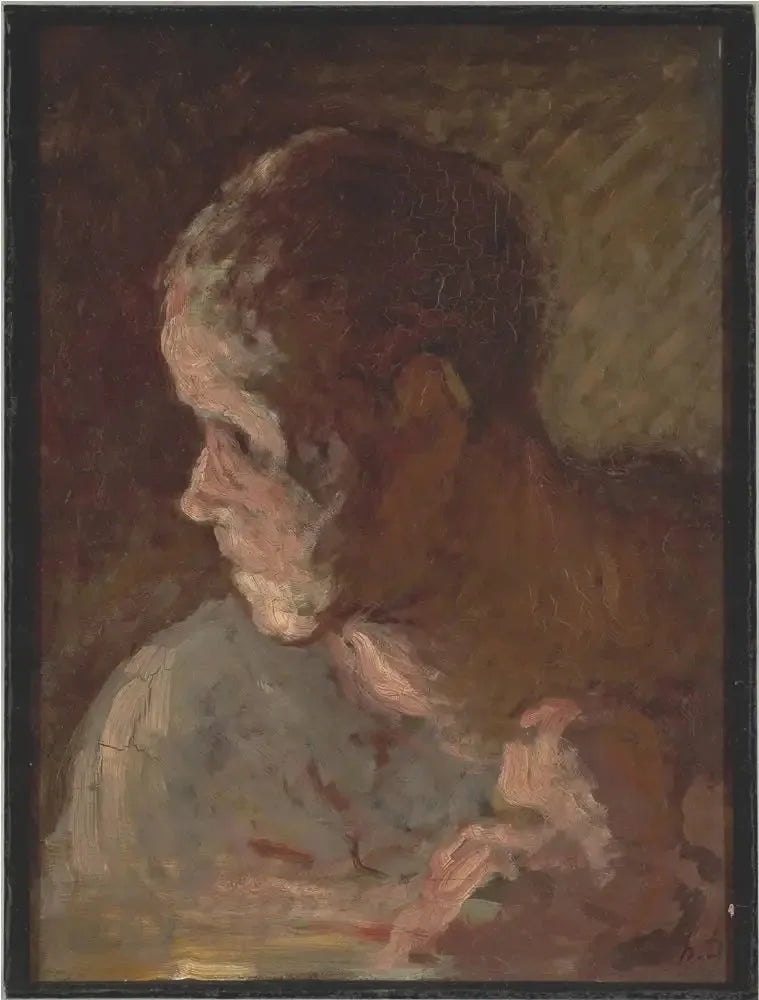 Kopf des Glockners - Honoré Daumier