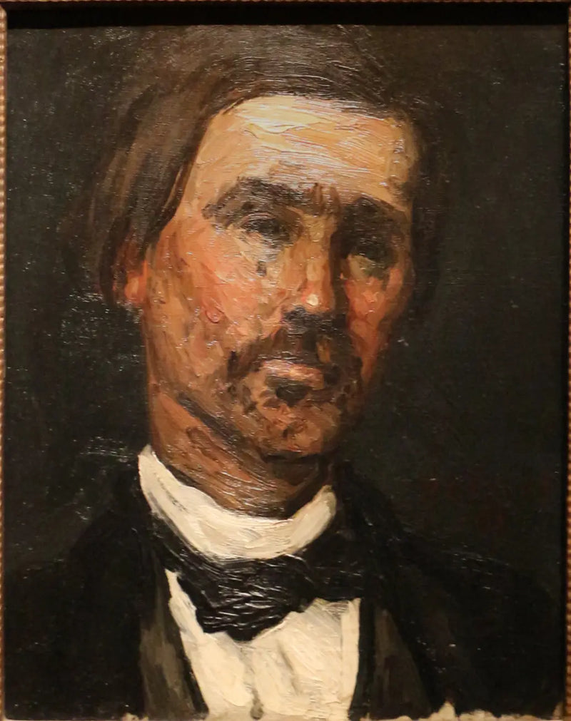 Kopf eines Mannes - Paul Cézanne