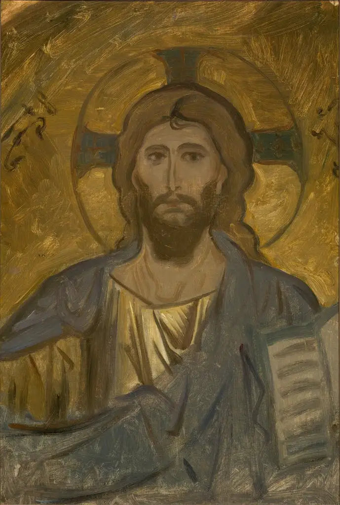 Tête du Christ - John Singer Sargent image 1 copie peinte à la main à l’huile