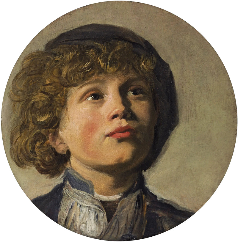 Kopf eines Jungen mit Baskenmütze - Frans Hals