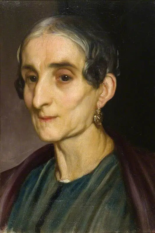 Kopf einer alten italienischen Frau - Frederic Leighton