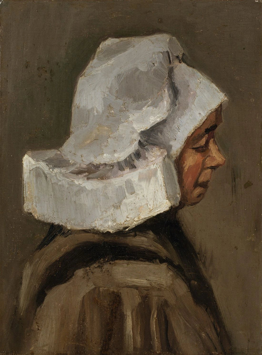 Bäuerin mit weißer Haube - Vincent van Gogh