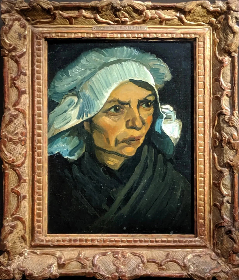 Bäuerin mit weißer Haube - Vincent van Gogh
