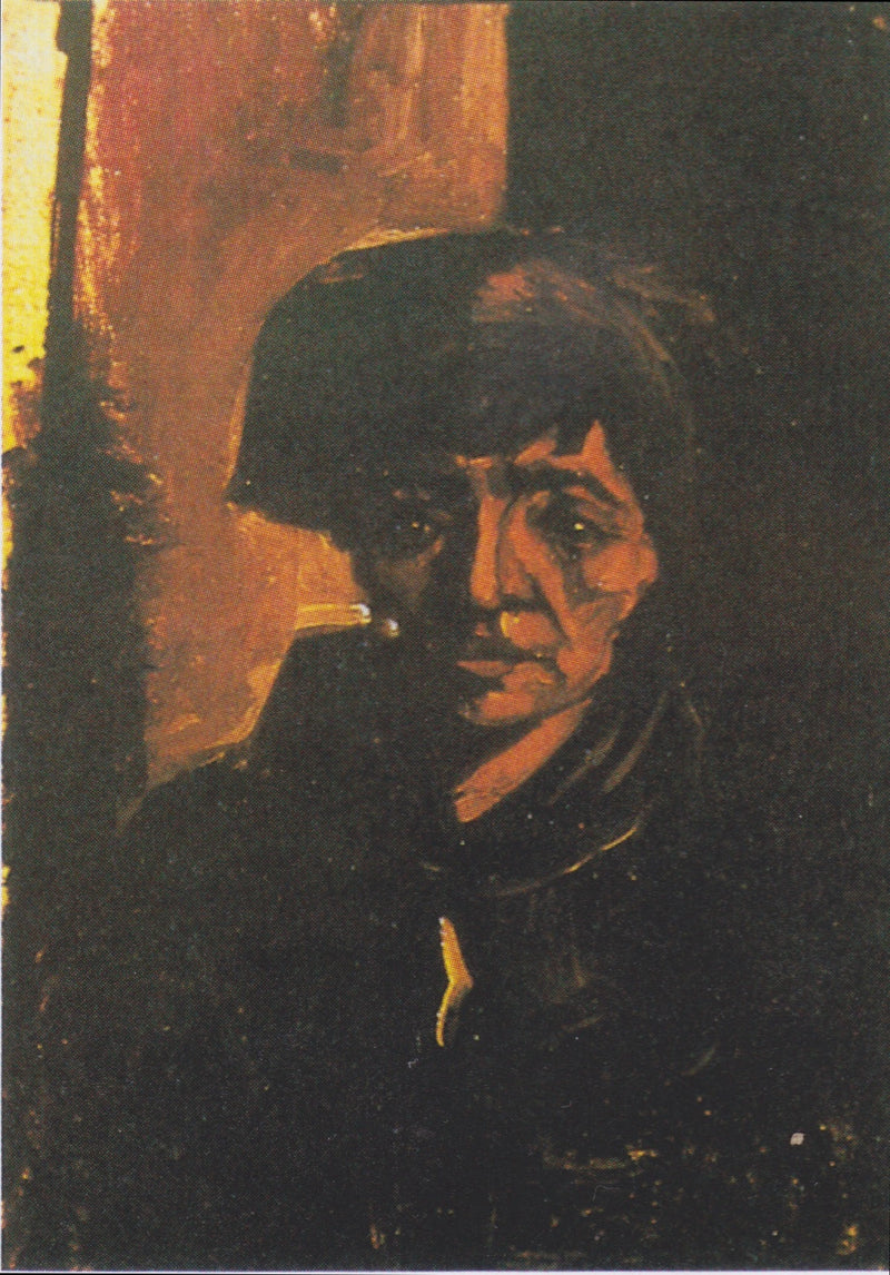 Bäuerin mit schwarzer Mütze - Vincent van Gogh