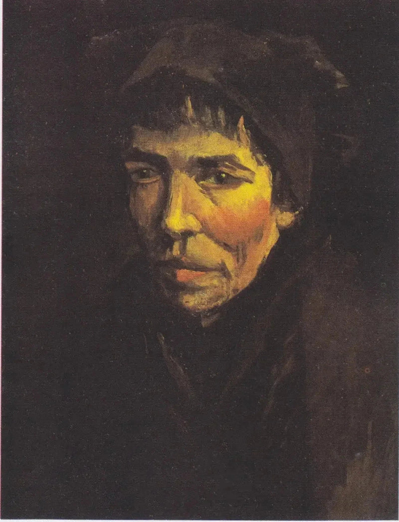 Bäuerin mit schwarzer Mütze - Vincent van Gogh