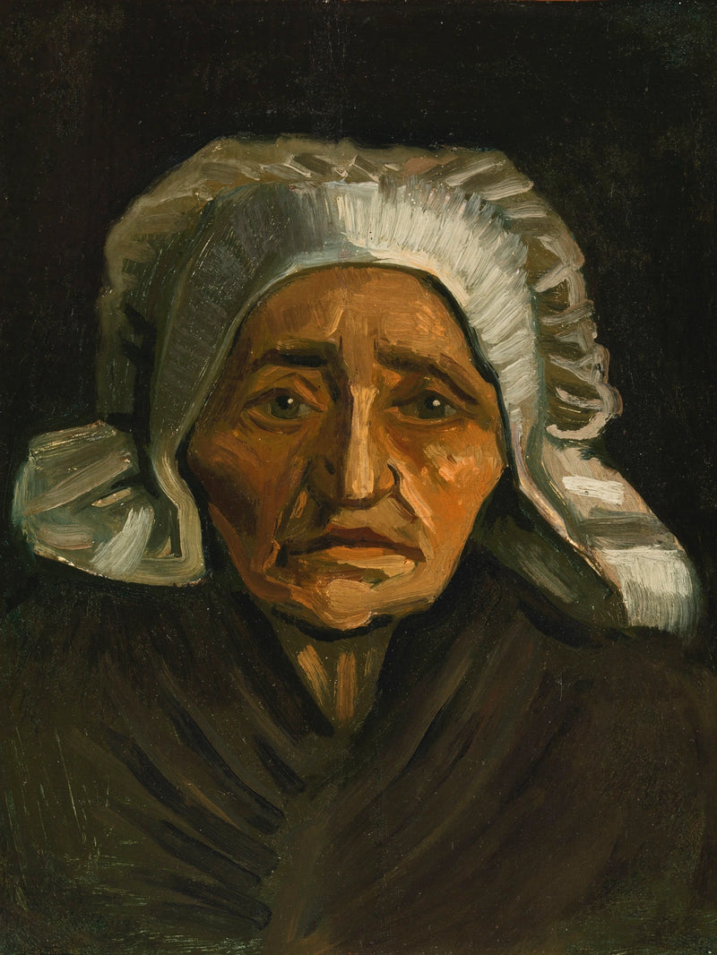 Bäuerin mit weißer Haube - Vincent van Gogh