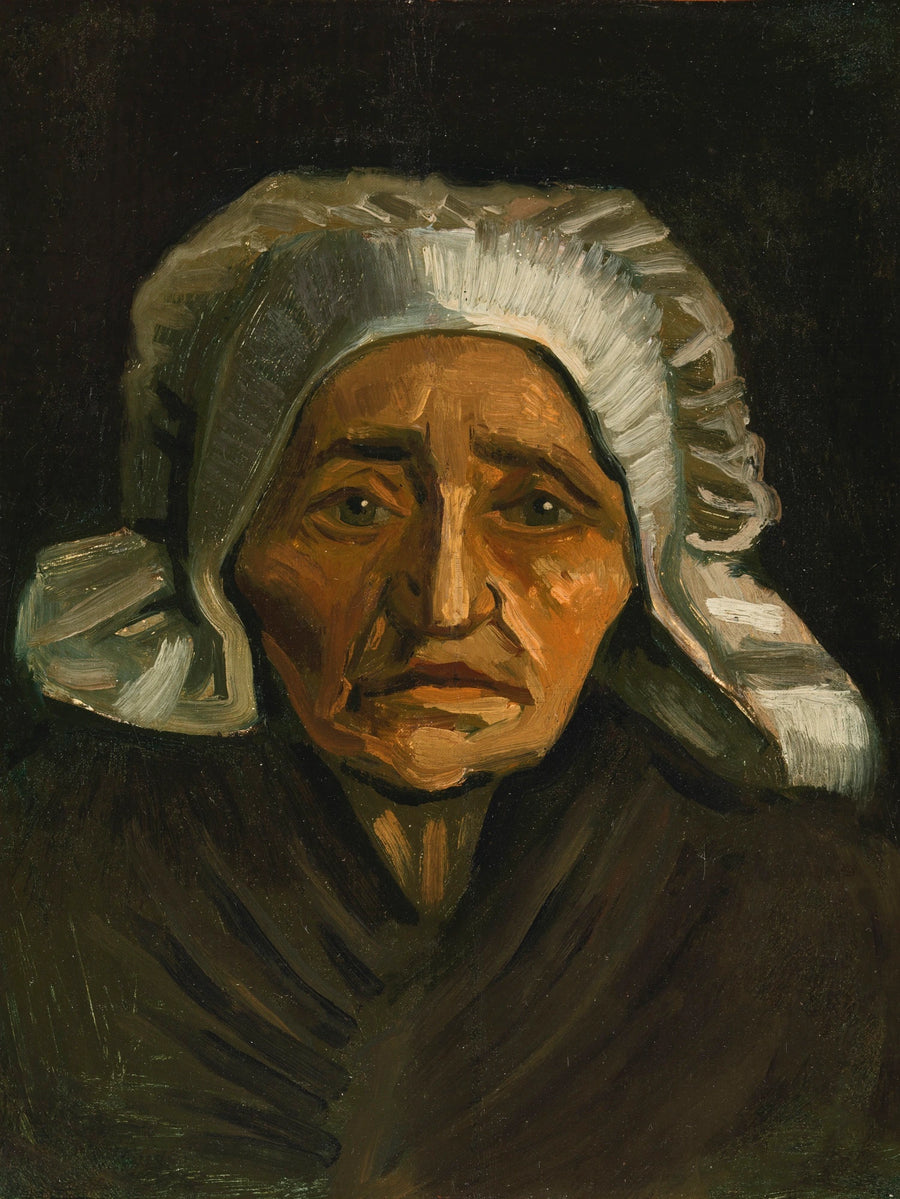 Bäuerin mit weißer Haube - Vincent van Gogh