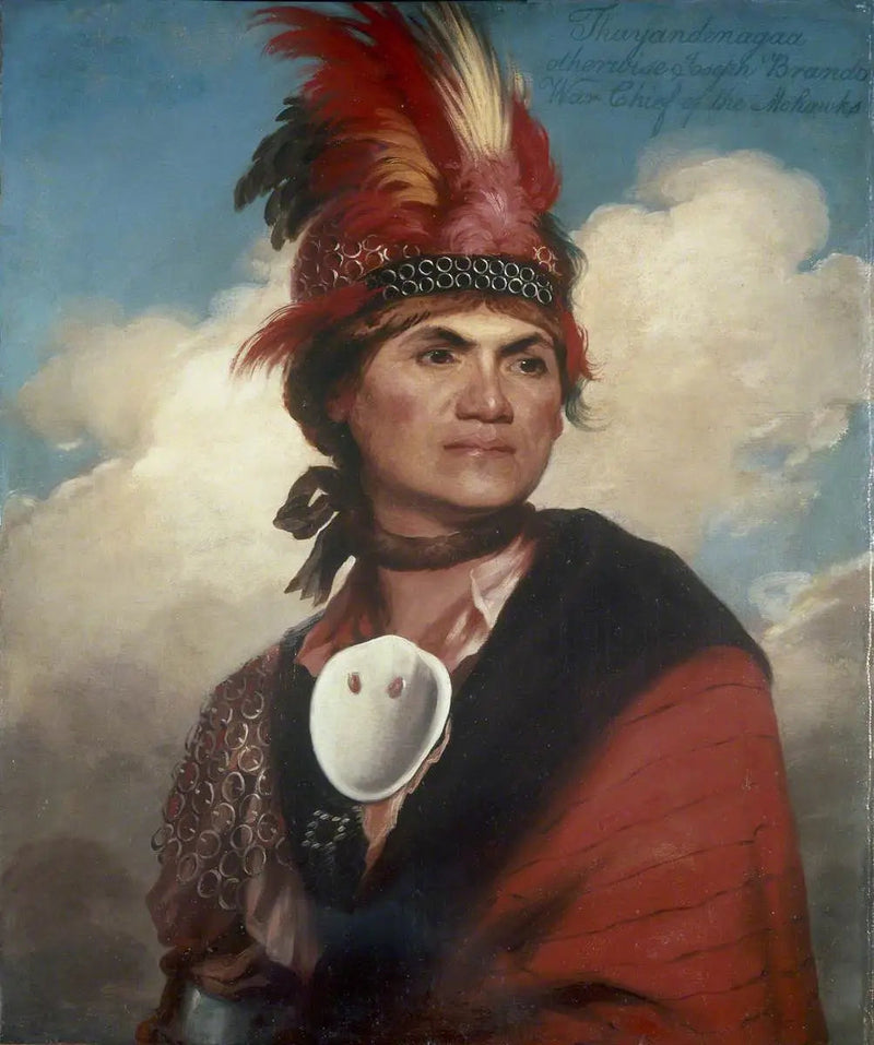 Thayendanegea (Joseph Brant, ca. 1743-1807) - Gilbert Stuart