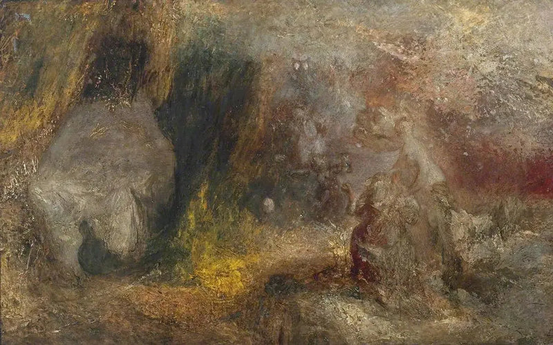 Die Höhle der Verzweiflung - J. M. W. Turner