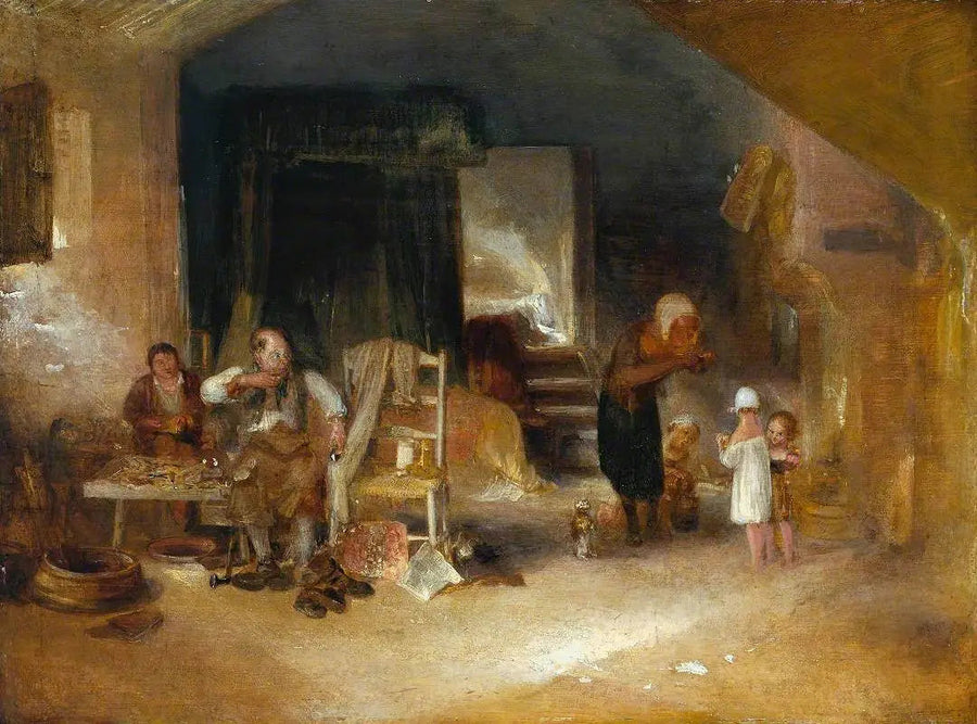 Das Zuhause des Schuhmachers - J. M. W. Turner
